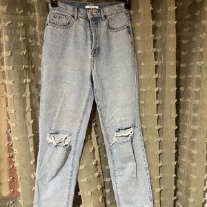 PacSun Light Blue Distressed Women Jeans